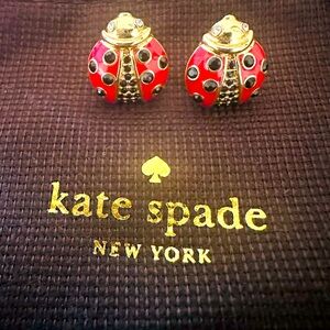 Kate Spade Ladybug Earrings